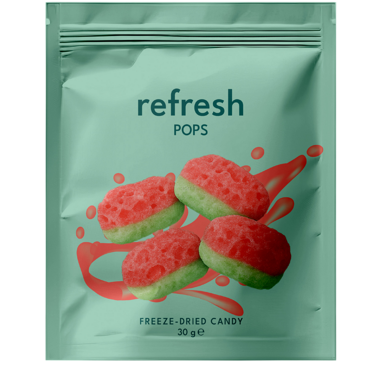 Refresh Pops Freeze Dried Karpuz Candy - 30 g