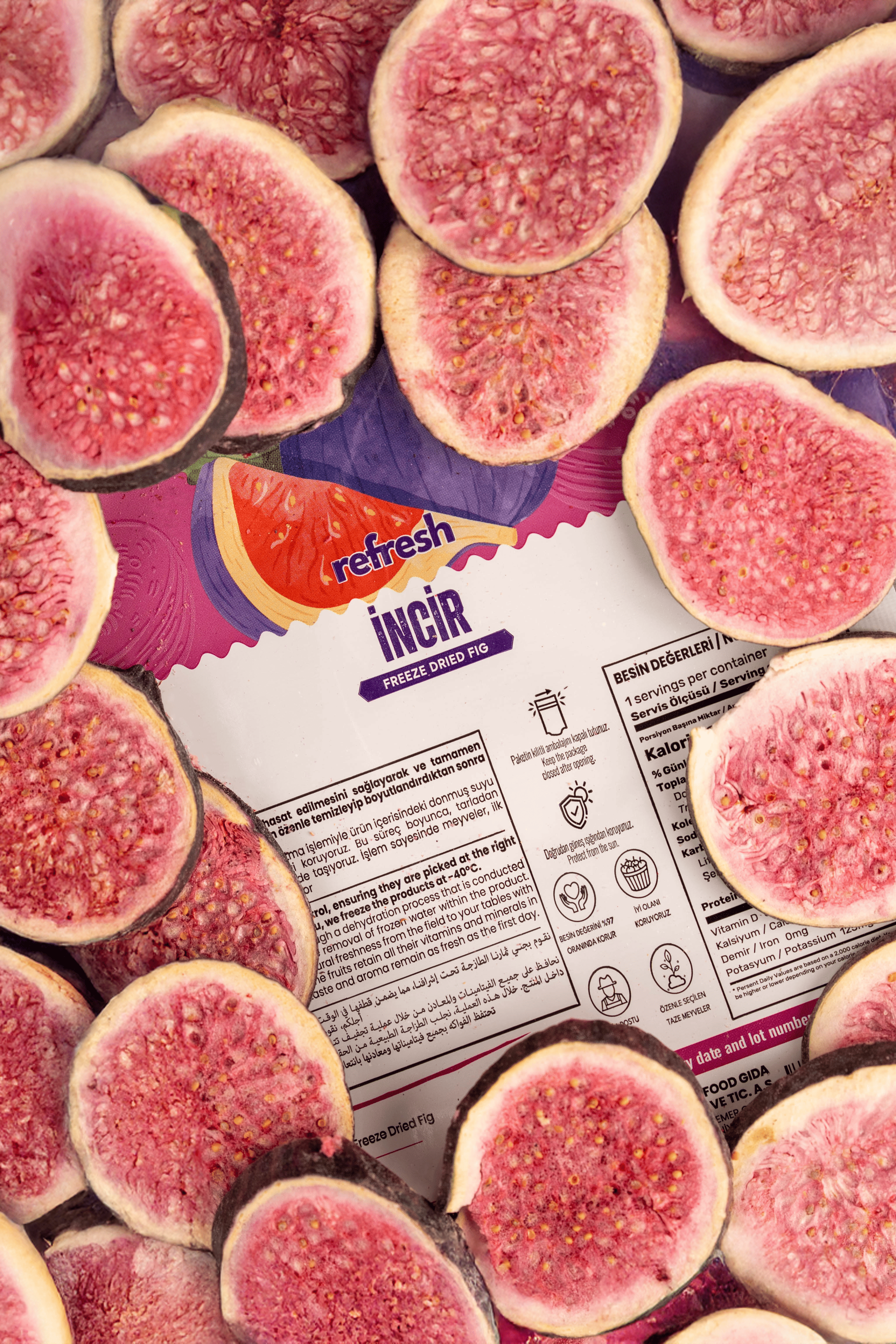 Refresh Freeze Dried İncir 30gr
